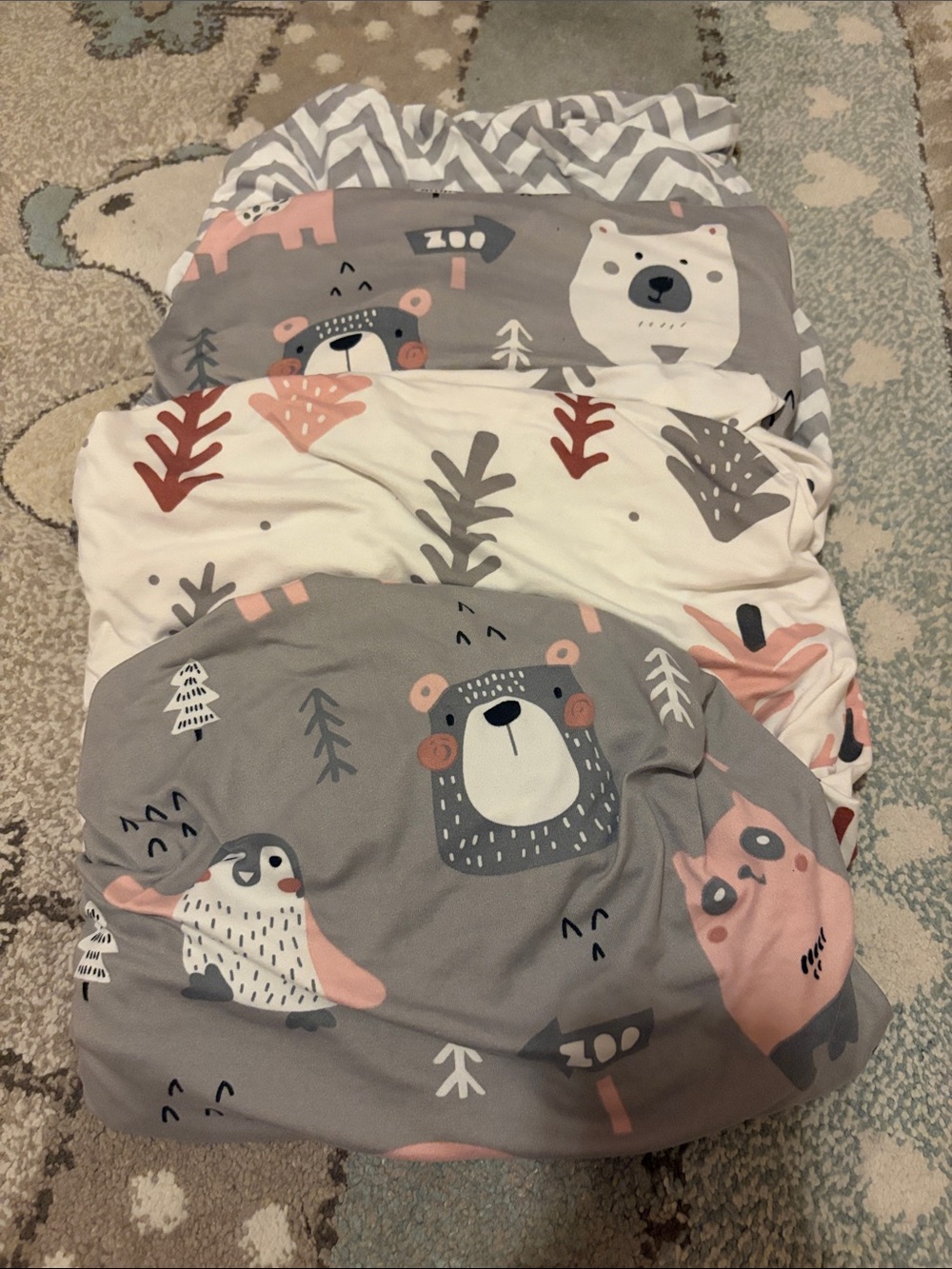 Infant/Toddler Pack ‘N Play Fitted Sheets - 4 pack